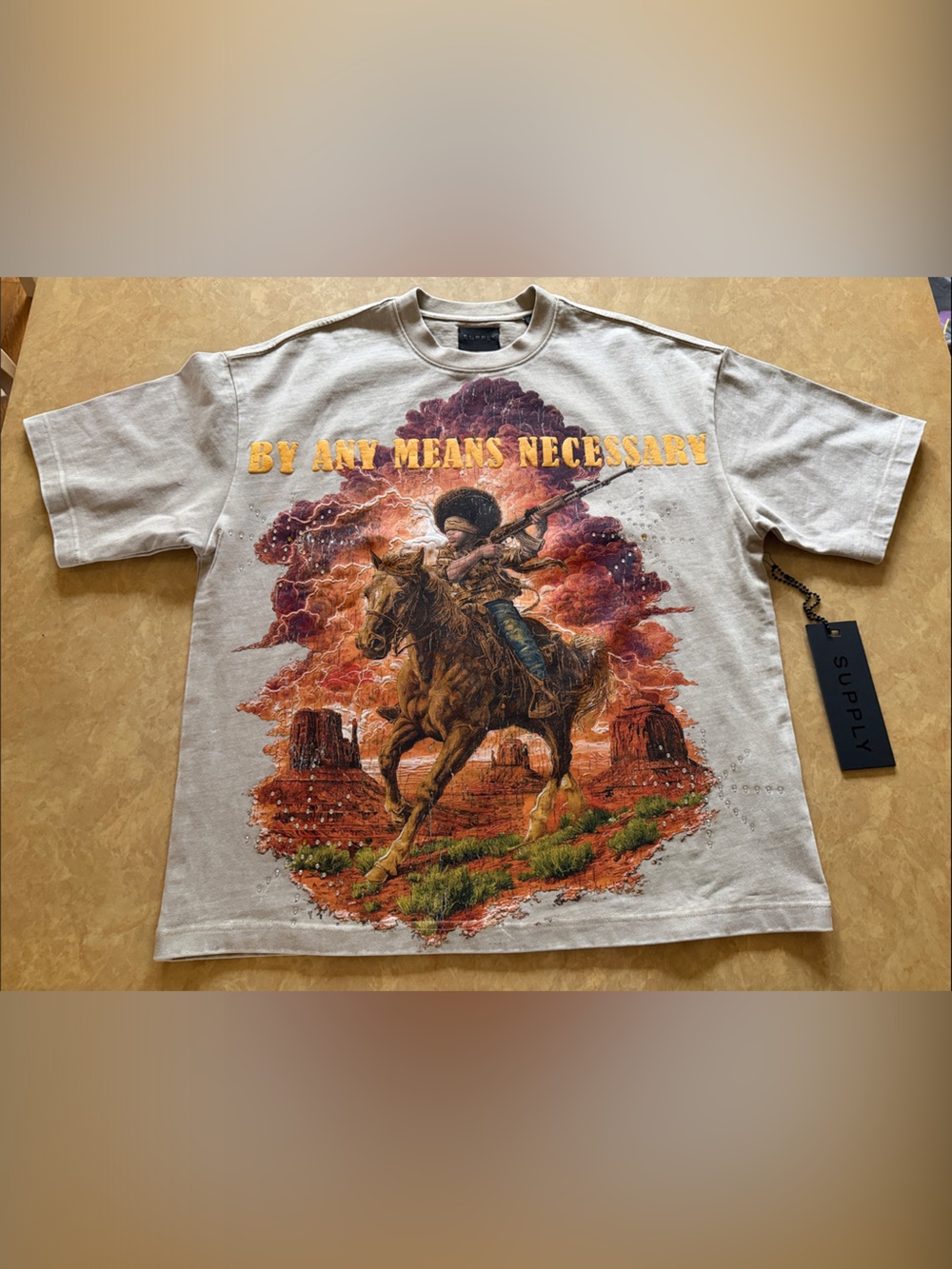Supply West “By Any Means” T-Shirt | Size M